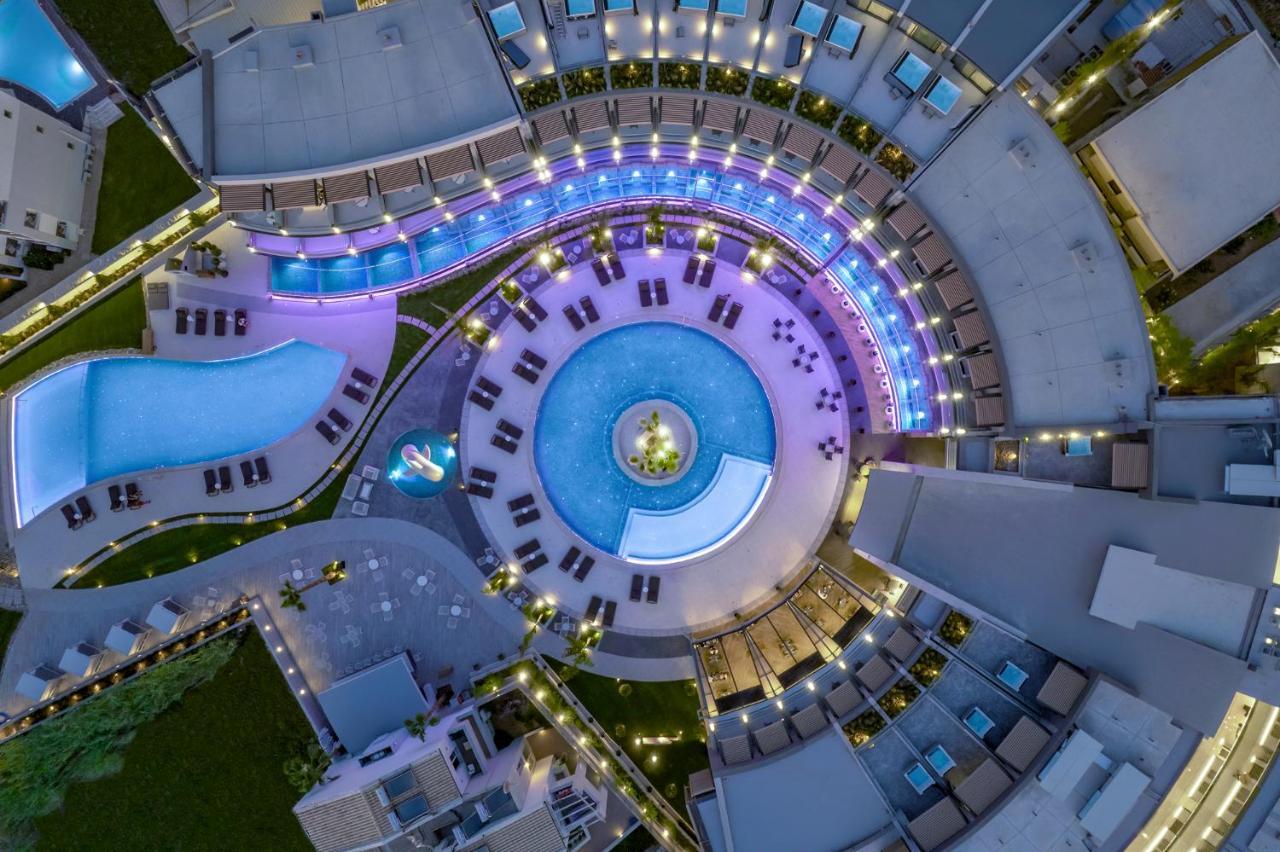 Nautilux Rethymno By Mage Hotels 外观 照片 Aerial view of the hotel