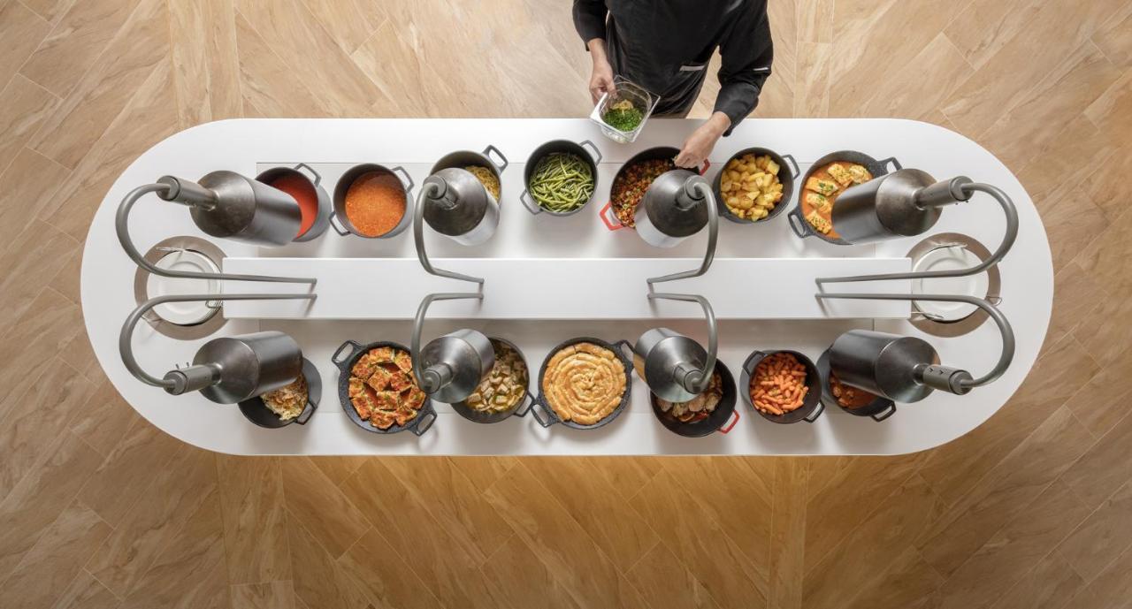 Nautilux Rethymno By Mage Hotels 外观 照片 A salad bar