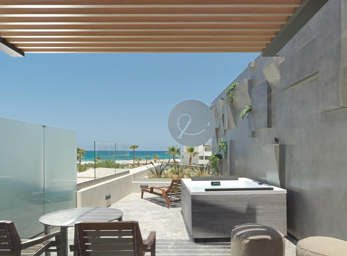 Nautilux Rethymno By Mage Hotels 外观 照片 A rooftop terrace at a hotel in Greece